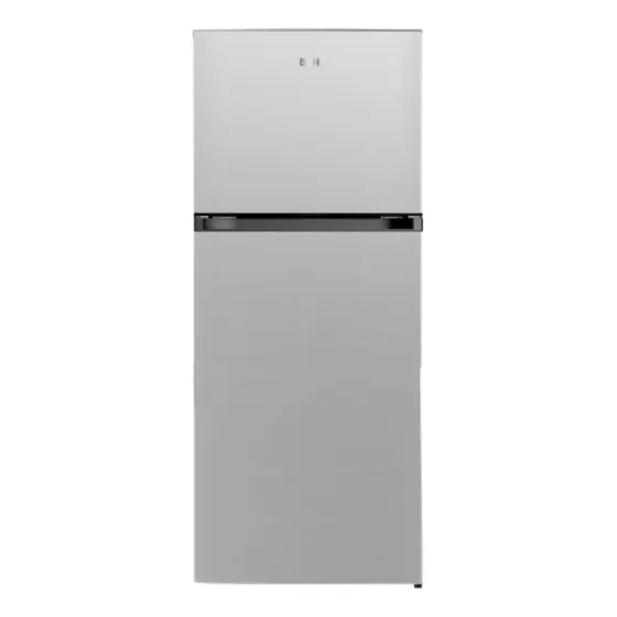 Heladera Bgh Brt405i1a No Frost Inverter Inox 404 Lt Gris