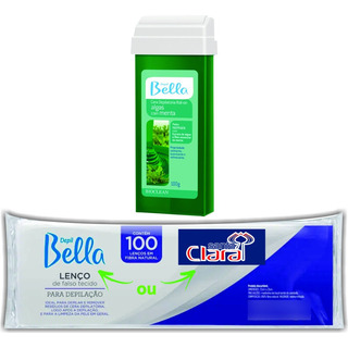 Kit Depilação Econômico Depil Bella Rollon E Papel Cortado Kit Depilação Econômico Depil Bella Rollon E Papel Cortado