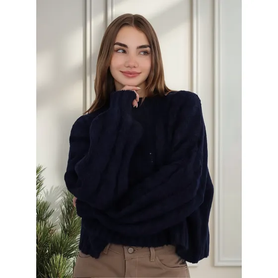 Sweater Tejido Trenza Nano