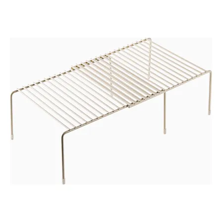 Repisa Organizadora De Hierro Extensible Color Blanco
