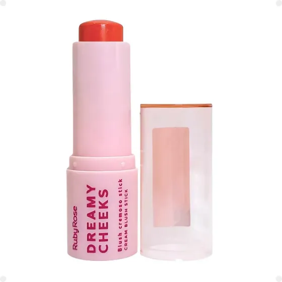 Ruby Rose Blush Stick Dreamy Cheeks Solar Orange Hb-m01-8