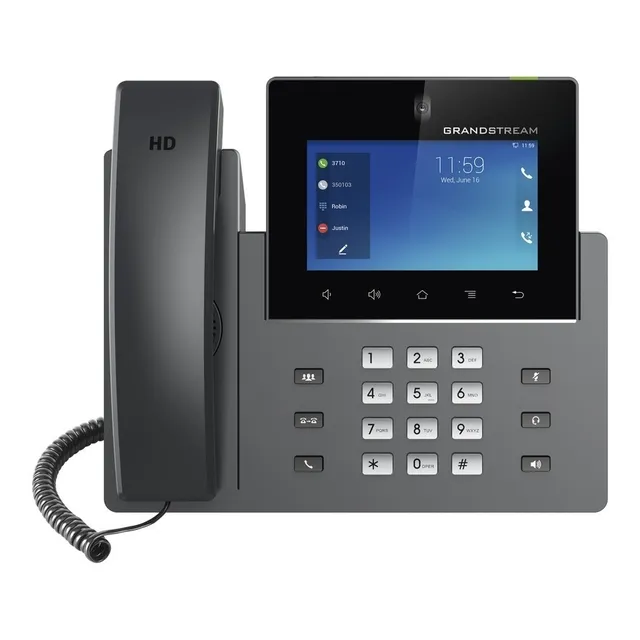 Telefono Ip Poe Android Wifi Con Cámara Video 16 Lineas 