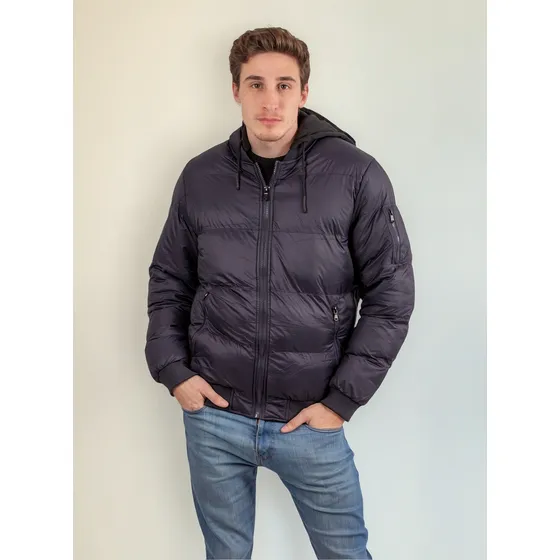 Campera Hombre Camperon Inflada Varon Sire Capucha Abrigada