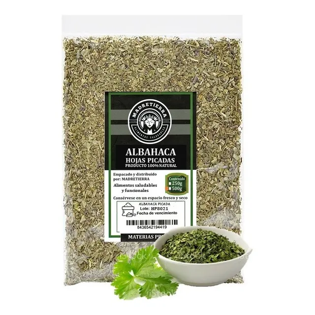 Albahaca Picada (250gr) 1/2 Libra Especia - g a $52