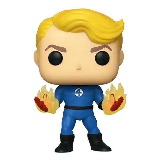 Funko Pop! Antorcha Humana #568 de Los 4 Fantásticos Marvel Bobblehead Coleccionable | Cuotas sin interés