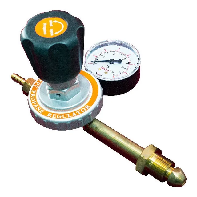 Manômetro Regulador Pressão Gás Glp Cilindro Botijão 45 Kg