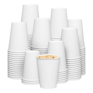 50 Vasos 10 Oz. Desechables Biodegradables De Papel Pla 50 Vasos 10 Oz. Desechables Biodegradables De Papel Pla