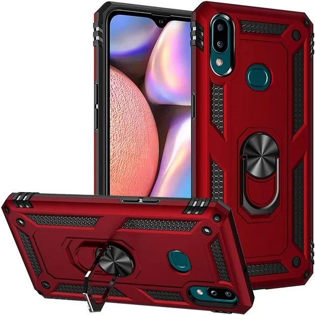Estuche - Forro Tech Armor Le-yi Anillo Samsung Galaxy A10s