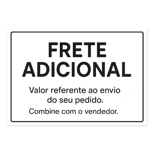 Frete Adicional