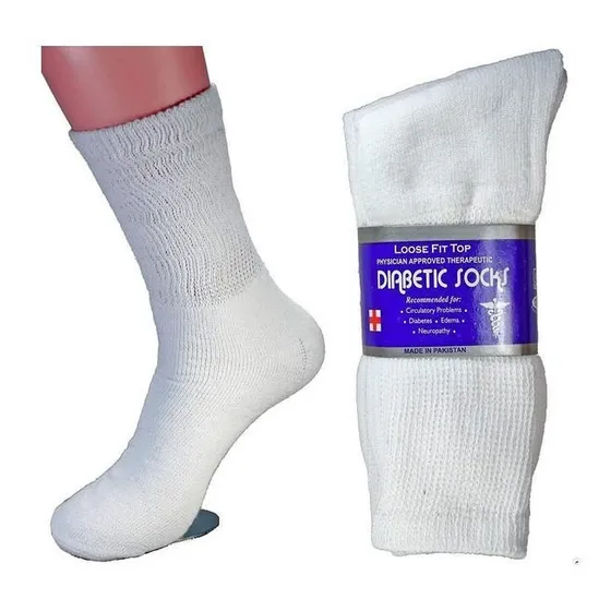 Medias Para Diabéticos Y Para La Circulacion Liga Suave Soft
