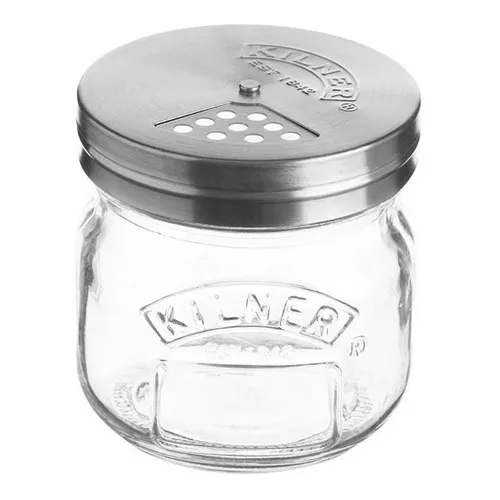 Frasco especiero con tapa multicalibre Kilner 250 ml