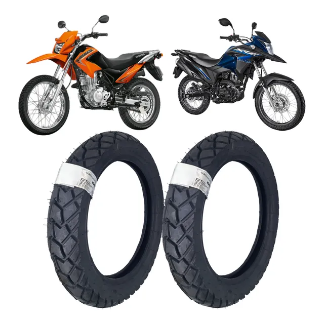 Pneu Maggion Par 110 90 17 E 90 90 19 Viper Bros Xre Crosser