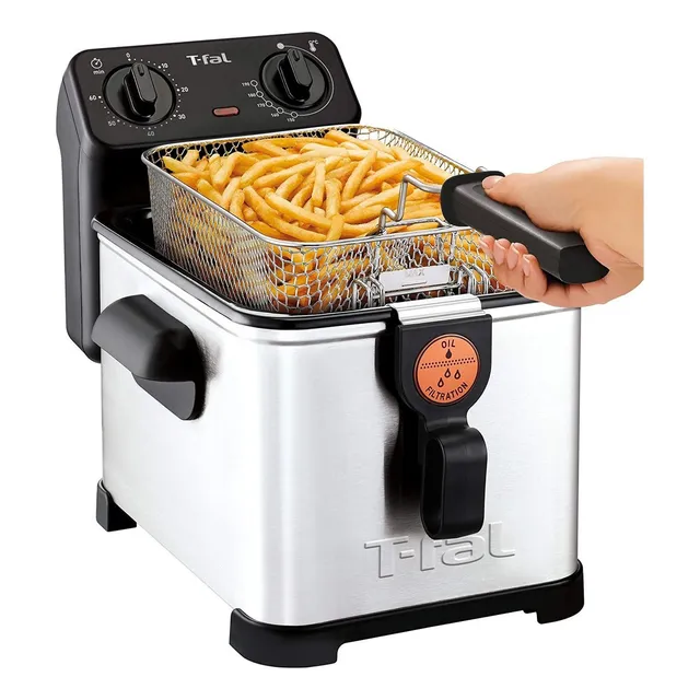 Freidora eléctrica T-fal Filtra Pro 3L inox