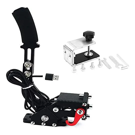 Pc Sim Usb Freno Mano Para Juego Carrera Fanatecosw Dirt