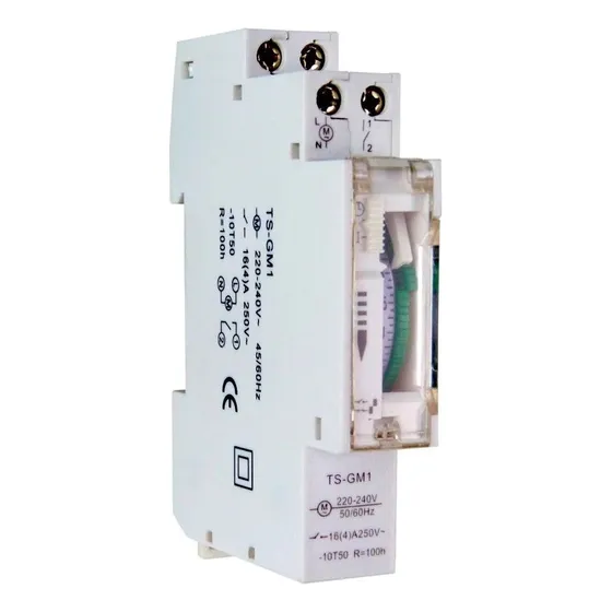 Interruptor Timer Reloj Horario Din Ts-gm1