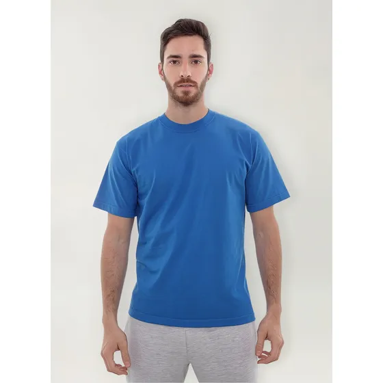 Remera Algodon Lisa Clásica Manga Corta Hombre Cameron 2081