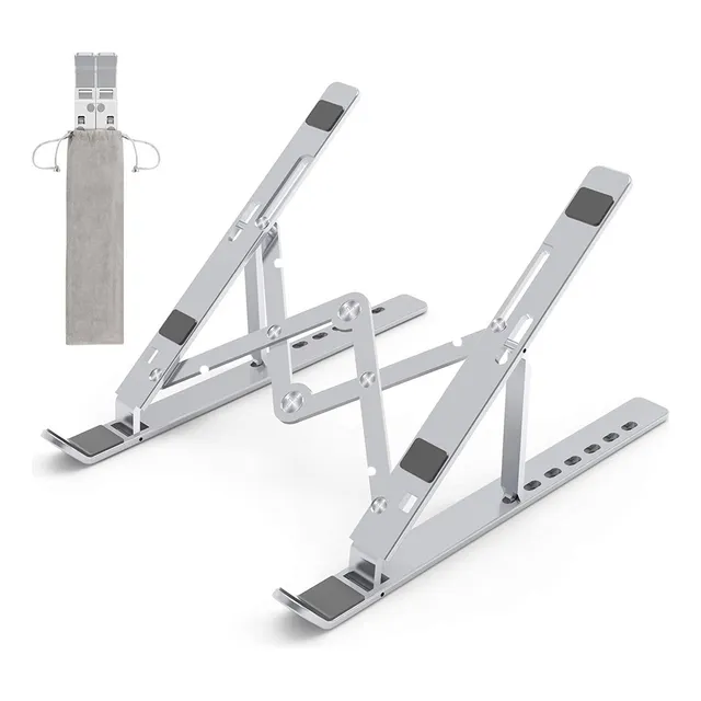 Soporte Portátil Para Laptop, Aluminio Y Ajustable