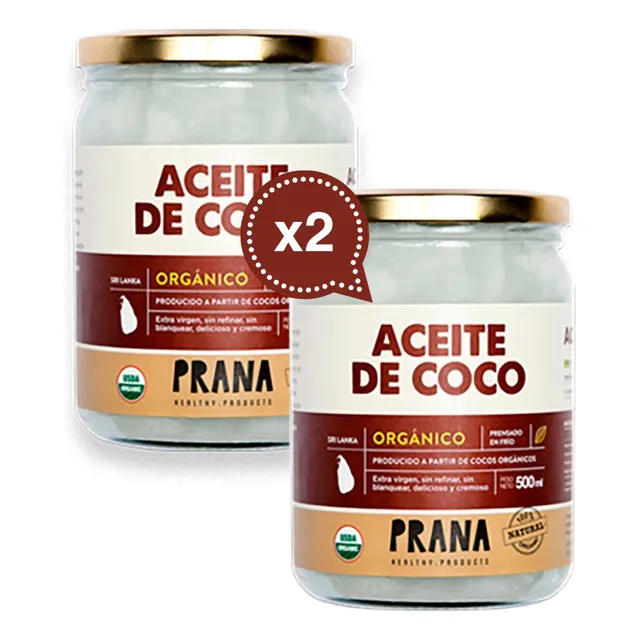 Aceite De Coco Virgen Prana 1kg Orgánico