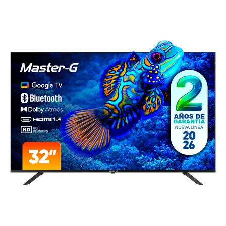 Smart Tv Led 32  Google Tv Hd Bluetooth Mgg32hfk5