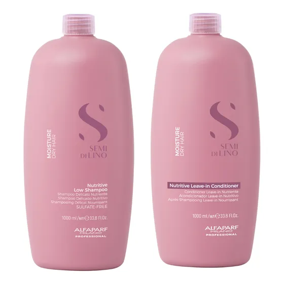 Kit Shampoo E Condicionador Leave-in Alfaparf Sdl Moisture
