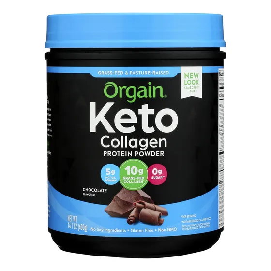 Proteína En Polvo Orgain Keto Collagen Chocolate 400g