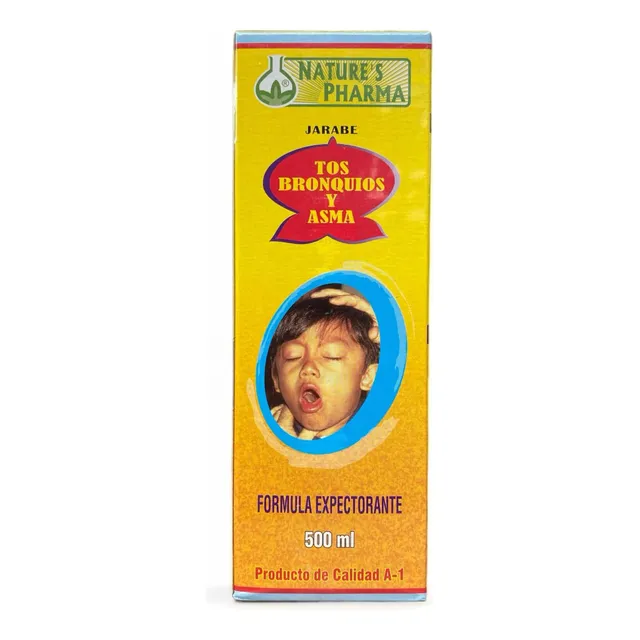 Jarabe Tos Bronquios Y Asma Natures Phar - mL a $56