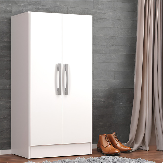 Armário Multiuso Vaticano 2 Portas Branco - Móveis Sim