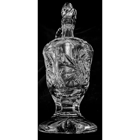 Jarra De Cristal De Bohemia