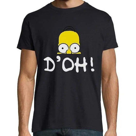 Franelas Los Simpsons Homero Unisex