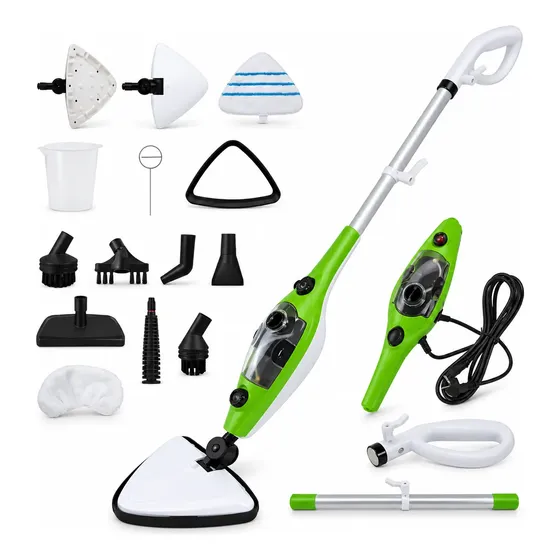 Limpador A Vapor 5 Em 1 Mop Pisos Vidros E Carpetes 110v