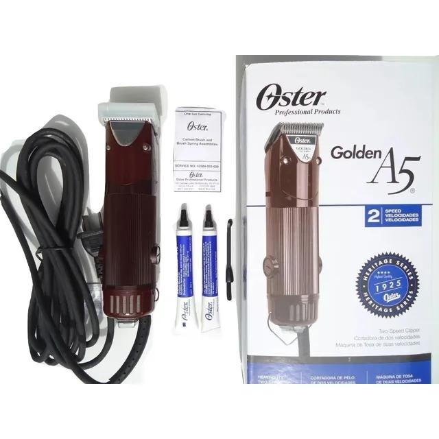 Maquina Peladora De Caninos Oster Golden A5 De Dos Velocidades Origen Usa