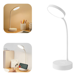 Luminária De Mesa Flexível Estudo Leitura Touch Recarregável Luminária De Mesa Flexível Estudo Leitura Touch Recarregável