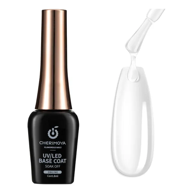 Base Coat Esmalte De Uñas De Gel De 8ml Cherimoya