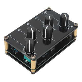 Mini Mesa De Mezclas De Sonido, 4 Entradas Y 1 Salida, Conso Mini Mesa De Mezclas De Sonido, 4 Entradas Y 1 Salida, Conso