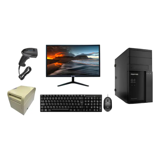 Computador Positivo Pc Pdv Completo Para I3 Kit Desktop