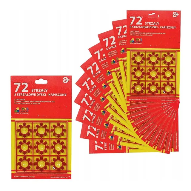 10 Cartelas De Espoleta Para Revolver Tipo Rambo Promoção 