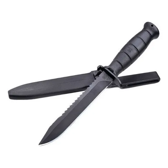 Cuchillo Glock Modelo 81 Con Sierra Negro Original