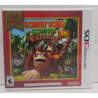 Caixa Vazia Jogo Donkey Kong Country Returns - Nintendo 3ds Caixa Vazia Jogo Donkey Kong Country Returns - Nintendo 3ds