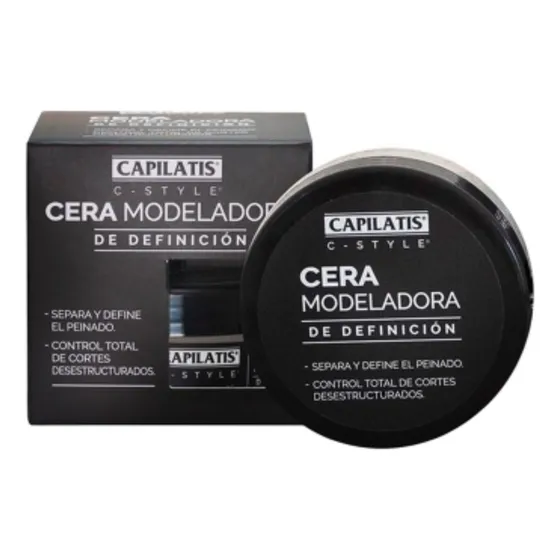 Capilatis C-style Cera Modeladora De Definición 55g
