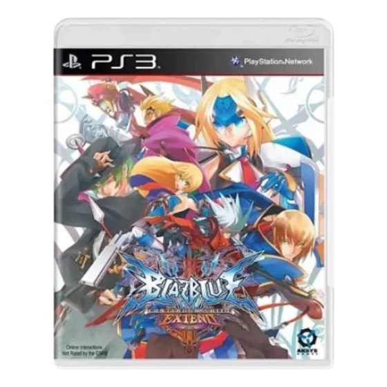 Jogo Ps3 Blazblue: Continuum Shift Extend Fisico Original