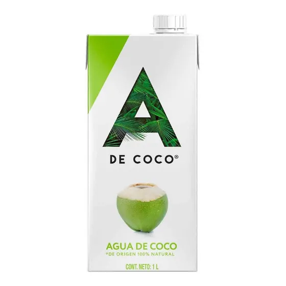 Agua A de Coco de Coco 1L