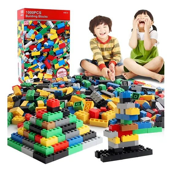 Bloques De Construcción 1000 Piezas - Juego Educativo