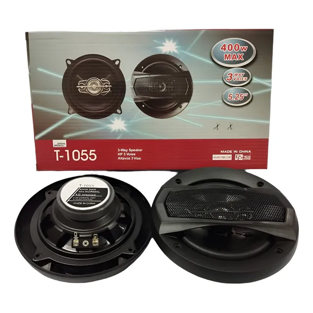 Kit 2 Parlantes Auto  Redondo 400w