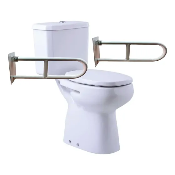 Combo Baño Discapacitados Monaco Roca Confort Inodoro Barral