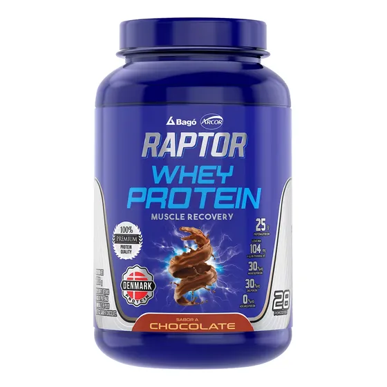 Raptor Whey Protein 28 Servicios Proteina Arcor Bagó