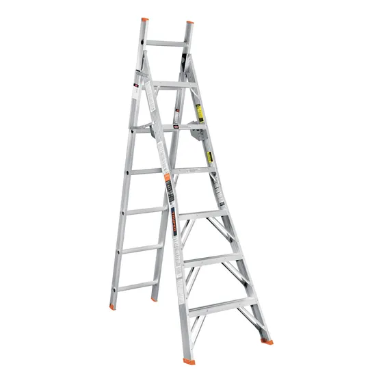 Escalera Aluminio Combinada 3,96mts 13 Escalone 102kg Truper