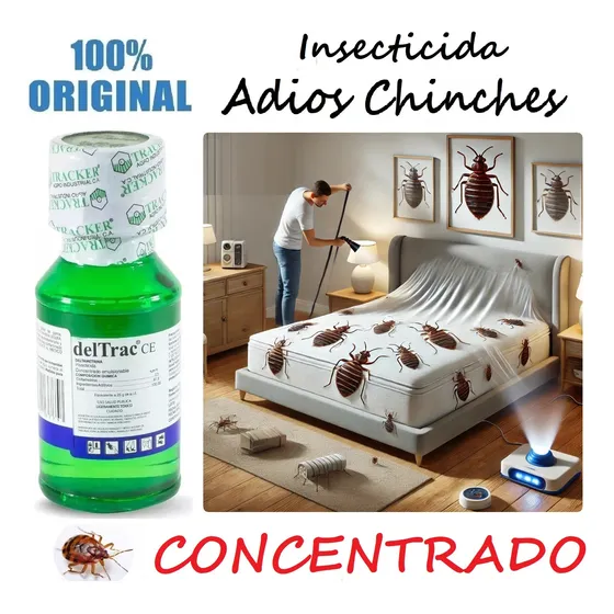 Deltrac 70 Emulsionante Control De Ácaros Chinches Termitas