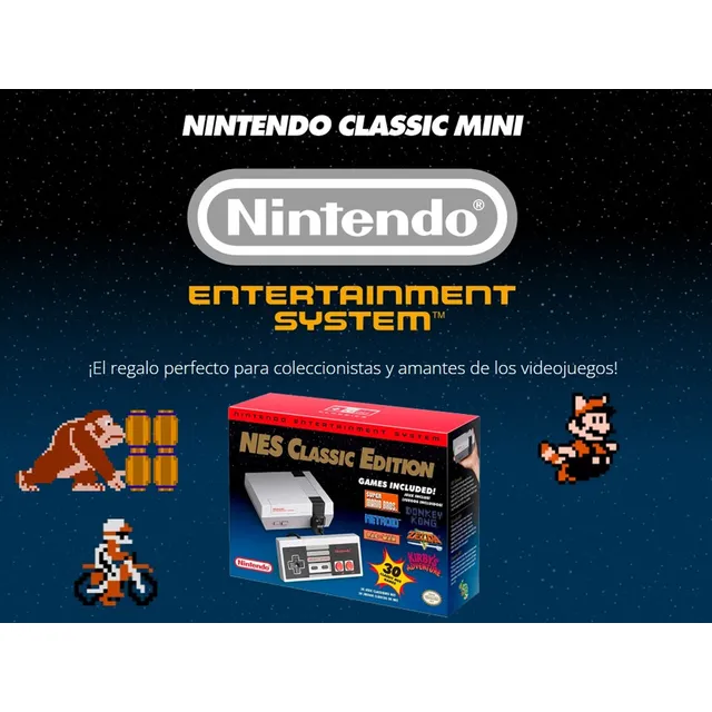 Nintendo NES Classic Mini Standard color gris y blanco 2016