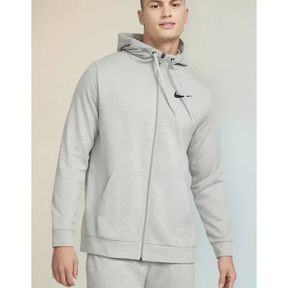 Chaqueta Nike Training Drifit Fleece-gris