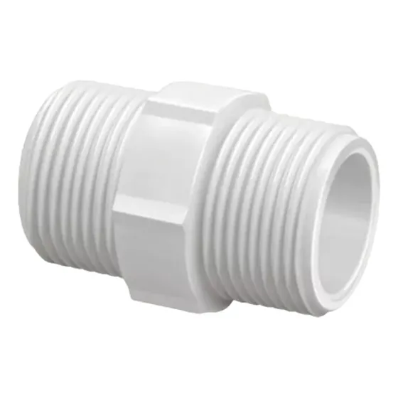 Niple De 1/2 Pvc De Rosca (pack 5)